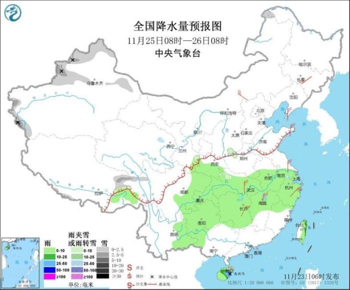 强冷空气继续影响中东部地区