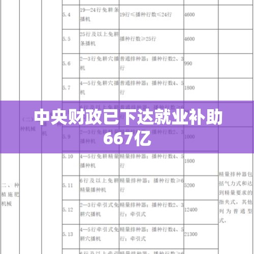 中央财政就业补助助力小镇温馨故事，投入667亿元推动就业发展