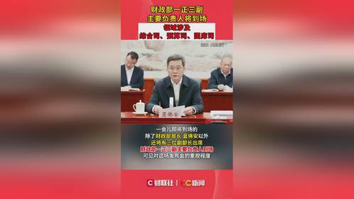 财政部主要负责人及三位副部长现身，小巷特色小店背后的故事揭秘！